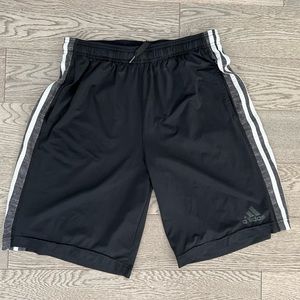 Adidas Climalite Workout Shorts size medium in Black